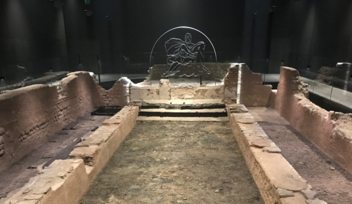 Temple to Mithras - or what remains!